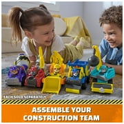 PAW Patrol, Rubble & Crew Motor’s Wrecking Ball Construction Vehicle and Collectible Figure, for Ages 3 and up