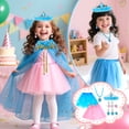 thumbnail image 6 of UUSUOO 19Pcs Princess Dress Up Toys,2 Sets Princess Toys for Girls 3-6 Years,Pretend Play Toys Christmas Birthday Gift for Girls 3 4 5 6 + Years Old, 6 of 6
