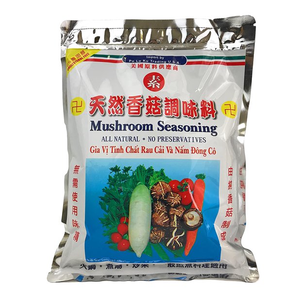 Po Lo Ku All Natural Mushroom Seasoning, 17.63oz Pack of 1