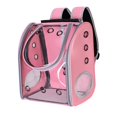 thumbnail image 1 of Transportín transpirable para mascotas Sunnimix 3 paneles de malla transparente para perros pequeños y gatos Rosa, 1 of 6