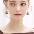 thumbnail image 5 of Grinch Earrings for Women Grinch Christmas Decorations Christmas Cute Cartoon Earrings Gift For Women Girl Birthday/Valentine's Day/Anniversary, 5 of 5