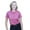Pink Candy, variant on Monterey Club Ladies' Dry Swing Mini Diamond Jacquard Golf Polo Shirt #2041