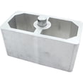 thumbnail image 1 of Allstar Performance ALL56133 2.50 in. Aluminum Lowering Block for Leaf Springs, 1 of 1