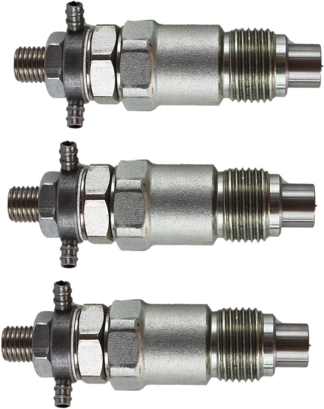 3 PCS Fuel Injector 15221-53140 15271-53020 70000-65209 For Kubota V1902 V1702 D750 D850 D950 D1402 Engine