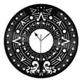 thumbnail image 2 of Amblelife Maya Calendar Vinyl Wall Clock Souvenir Unique Gift for Friends Home Decoration Vintage Design Office Bar Room Home Decor, 2 of 8