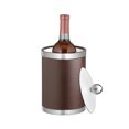 thumbnail image 1 of Sophisticates Brown con cromo cepillado 2 cuartos de galón.&nbsp;Tapa de Lucite para cubo de hielo alto Kraftware Corp. 50756, 1 of 1
