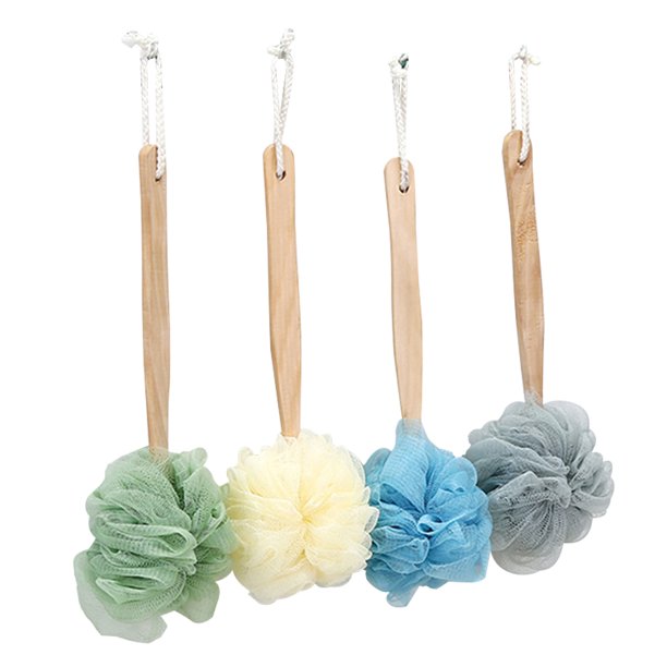 Bath Brush Professional Long Handle Shower Brush Bath Sponge for