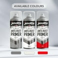 thumbnail image 6 of JENOLITE Anti-Rust Primer Spray Paint - WHITE - Rust Inhibitor Spray for Automotive & Metal Protection - Prevents Rust & Corrosion  3x13.5fl oz 3x400ml, 6 of 6