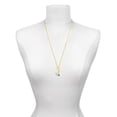 thumbnail image 3 of Delight Jewelry May - Green Crystal Bicone - Gold-tone Clip on Charm with Mini Year 2025, 3 of 4