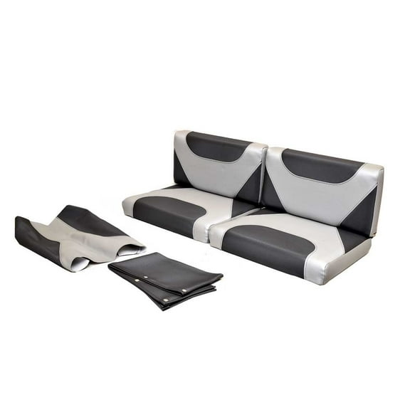 Alumacraft Boat Seat Cushion Set 22140014576 | Charcoal Gray (6 PC)