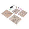 thumbnail image 5 of Wooden Crane Model Composite Wood Remote Control Educational 3D Crane Assembly Model for Experiment, 5 of 5