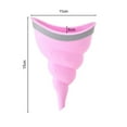 thumbnail image 5 of Huanledash Female Urinal Device Portable Silicone Pee Funnel Reusable Urinal Women Travel Essentials Outdoor Hiking Toilet Gadgets Camping Accessories, 5 of 7