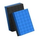 thumbnail image 2 of 2 piezas Almohadilla para barra tapete de absorción de impactos para pesas alfombrilla antideslizante para ejercicios material PVC portátil adecuada para clubes deportivos Negro Azul 50x33x4cm, 2 of 8