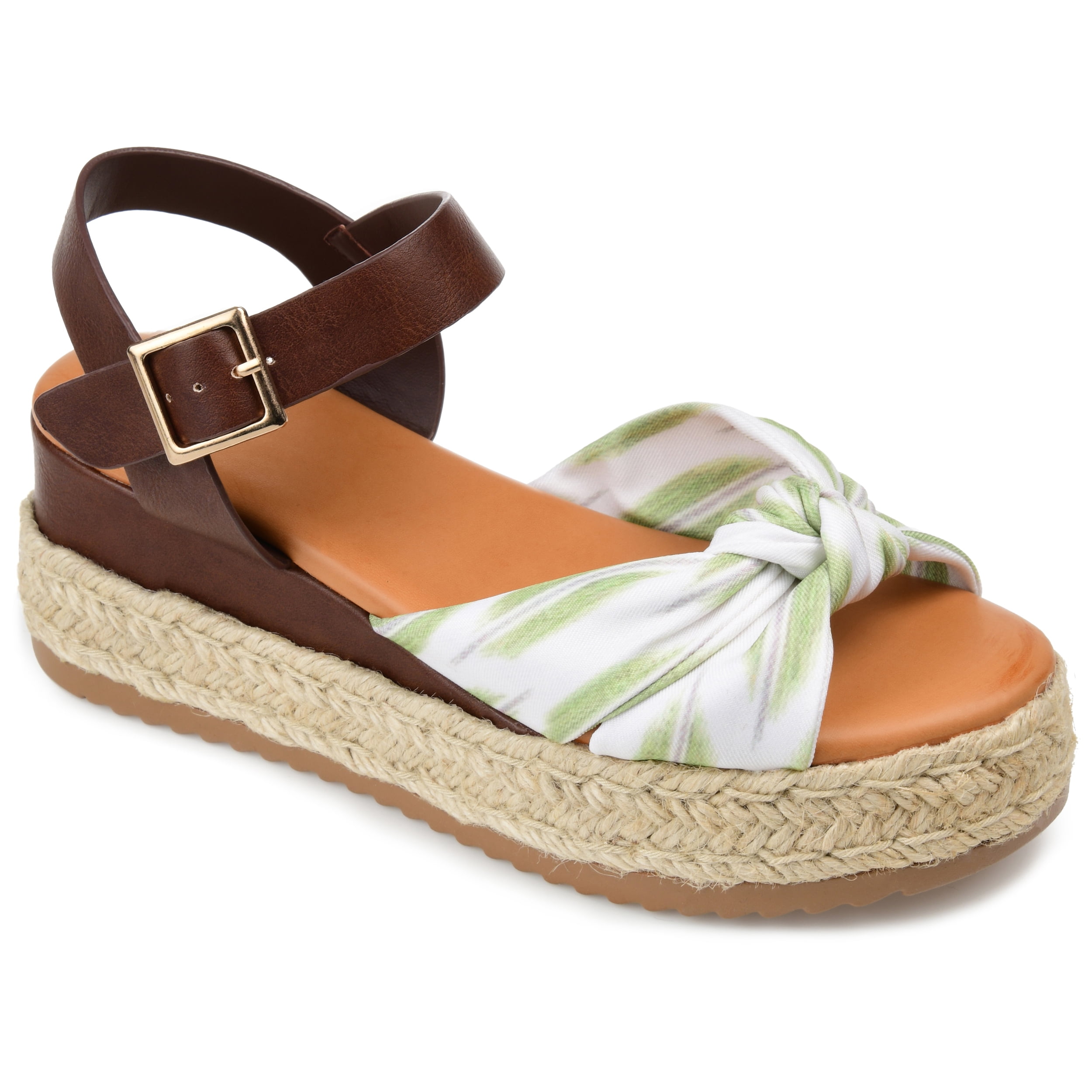 Journey & Crew Womens Tru Comfort Foam™ Espadrille Wedge Sandal
