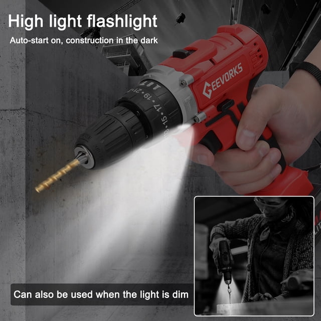 Drilling Tool,Speed Speed Rotation 25 Of Torques Adjustment 25 Of 3 Modes 2 Modes 2 Speed 2 Speed Speed Drill 3 Modes Rotation Adjustment 25 Of Torques Adjustable 21v Drill 3 Tool Buzhi
