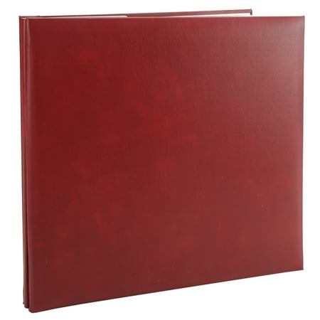 Pioneer Leatherette Postbound Album 12''X12'', Burgundy