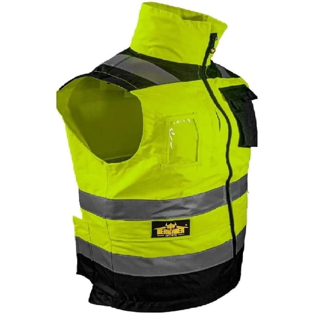 Chaleco Berserker Amarillo alta visibilidad talla XCH