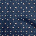 thumbnail image 1 of oneOone Cotton Cambric Navy Blue Fabric Animal Diy Clothing Quilting Fabric Print Fabric By Yard 42 Inch Wide, 1 of 5