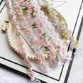 thumbnail image 7 of Moly Story Decorative Flower Bra Straps,Pink Spaghetti Floral Strap for Summer Sun Dress,5 Pairs Pack, 7 of 7