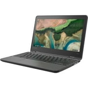 Lenovo 300e Chromebook 11.6" Touchscreen 2-in-1 Laptop, Intel Celeron N4020, 4GB RAM, 32GB HD, Chrome OS, Black, 81MB0067US