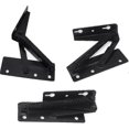 thumbnail image 4 of 2025 2pcs 80 degree foldable lifter bracket, black spring hinges are widely used in sofa hinge lifters, furniture storage bracket hinges, 4 of 5
