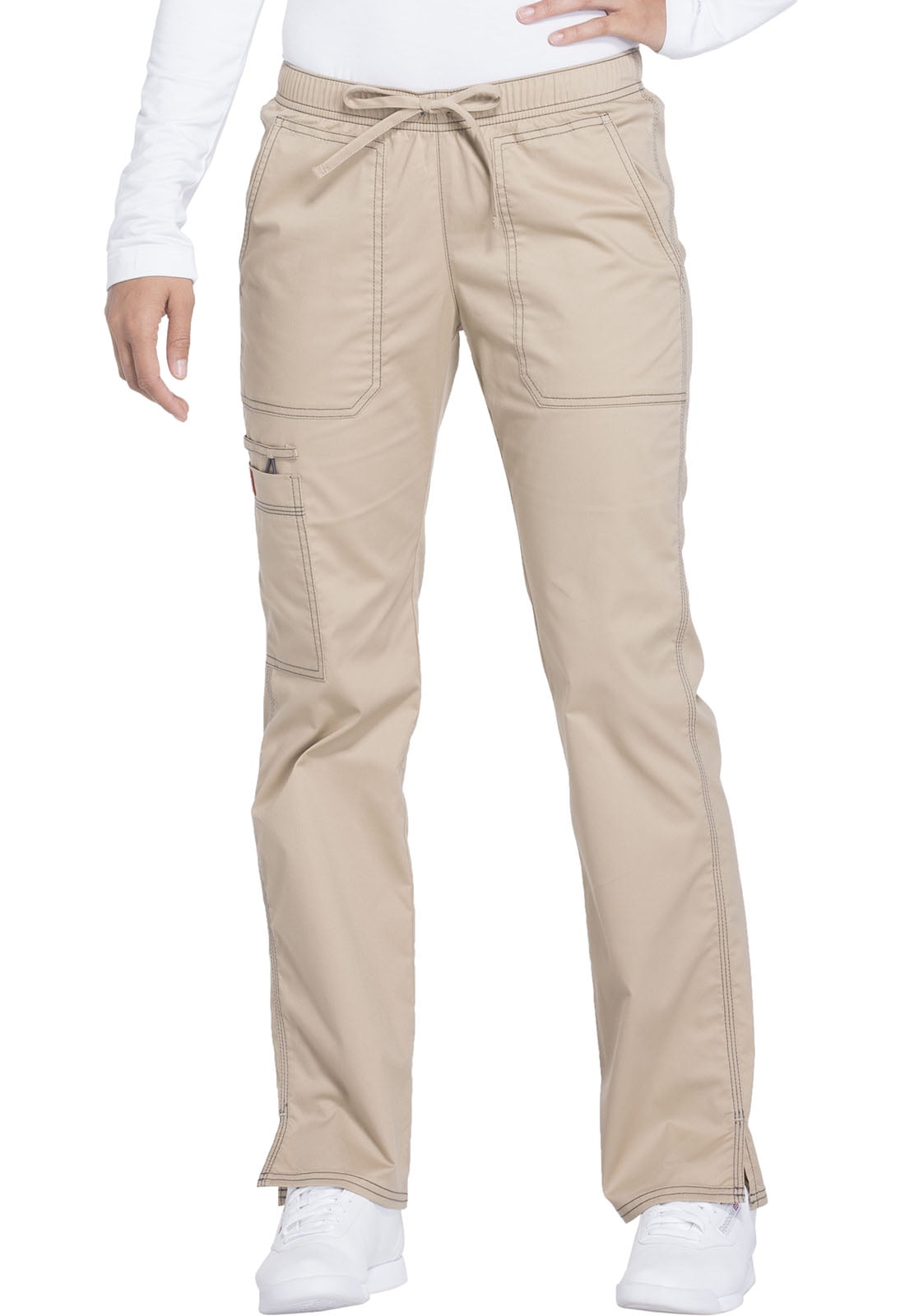 Dickies Dickies Gen Flex Scrubs Pant for Women Low Rise Straight Leg