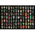 thumbnail image 2 of Rosenthal, Barry 18x14 White Modern Wood Framed Museum Art Print Titled - Work Gloves, 2 of 4
