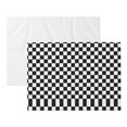 thumbnail image 4 of Black White Checkered Pattren Dog Blanket Soft Warm Flannel Cat Blanket Great Pet Throw for Cats Puppy Small Medium Large Dog, 4 of 7