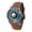 Brown, variant on Moon Walker Men's Mechanical Watch, Hollow 3D Luminous Dial Automatic Wristwatch