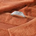 thumbnail image 6 of Superior Egyptian Cotton Absorbent 6-Piece Caramel Brown Towel Set, 6 of 13
