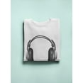 thumbnail image 3 of Headphones . Sweatshirt Men -Image by Shutterstock, Male 3X-Large, 3 of 4