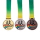 thumbnail image 4 of Wosthever 3 uds ganador competición premio medallas premio colección deportiva mujeres atleta medalla jardín de infantes fábrica correr Decoración del hogar, 4 of 6