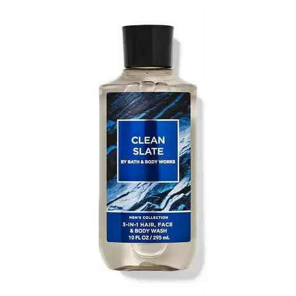 Bath and Body Works Men's Collection Clean Slate 3-In-1 Hair, Face & Body Wash 10fl/oz