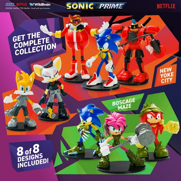 Sonic Prime Figures (8-pack) | Super - Walmart Business Supplies