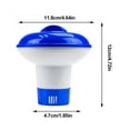 thumbnail image 3 of Floating Pool Chemical Dispenser W/Tablet Holder, Pool Floating Tablet Dispenser, 3 of 7