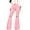 Pink, variant on Vedolay Trousers Plus Size Womens Elastic Waist Stretch Drawstring Casual Baggy Jeans with Pocket,Orange 3XL