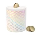 thumbnail image 3 of Star Piggy Bank, Stars in Rainbow Colors Galaxy Milky Wayme Teen Pattern Print, Ceramic Coin Bank Money Box for Cash Saving, 3.6" X 3.2", Pink Multicolor, by Ambesonne, 3 of 4