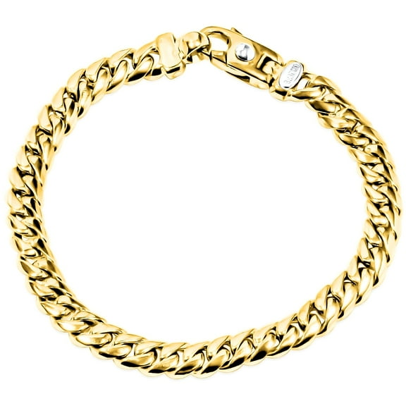 Pompeii Men's Cuban Link 14k Gold (43gram) or Platinum (69gram) 7.5mm Bracelet 8.5" (,)