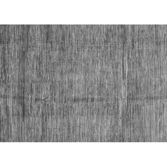 Ahgly Company Indoor Rectangle Abstract Gray Modern Area Rugs, 8' x 10'