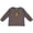 Charcoal Grey, variant on I Am Thankful for My Family Turkey Thanksgiving Boys or Girls Long Sleeve Toddler T-Shirt
