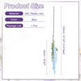 thumbnail image 2 of Flores Colgantes Artificiales de Wisteria Uxcell, Guirnalda Floral Falsa de 3.9 Pies de Seda para Arco de Boda, Fiesta, Jardín de Casa, Púrpura, 2 of 7