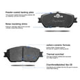 thumbnail image 3 of Front & Rear Ceramic Brake Pads Set For 2004 -2010 Toyota Sienna, 3 of 4
