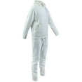 thumbnail image 2 of ShirtBANC Men's Hoodie and Jogger Tracksuit Set Blank Pants and Sweatshirt (Set | White, L), 2 of 5
