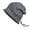 Gray, variant on Women's Winter Knit Slouchy Beanie with Drawstring Warm Cable Knit Roll-Up Skull Cap Soft Stretchy Thermal Hat Gray