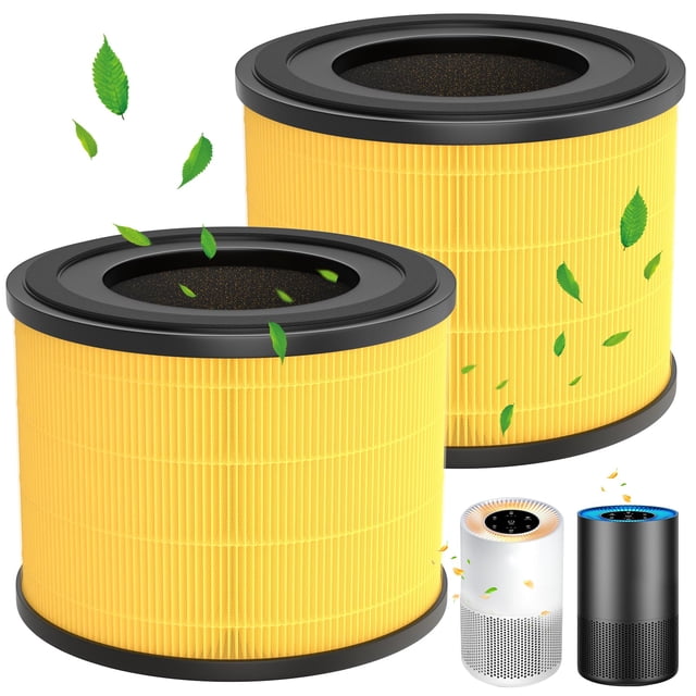 Filtro purificador de aire de repuesto isinlive AP-S0610L, paquete de 2
