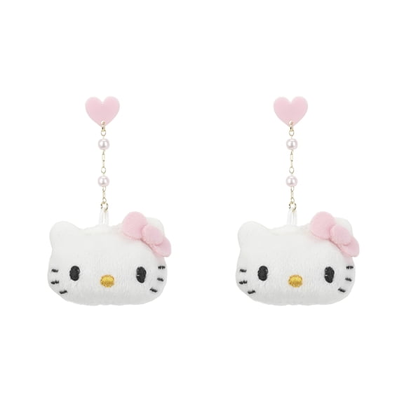 Hello Kitty Plush Earrings