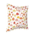 thumbnail image 2 of Bingfone Decorative Pillow Covers 20"X20" Cute Cartoon Mushrooms Couch Pillow Cases Modern Farmhouse Covers For Couch Sofa Bed, 2 of 9