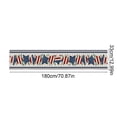 thumbnail image 3 of Sokhug Independence Day Table Runner - 71x13in Star Pattern Placemat for Dining, Multicolor A, 3 of 6