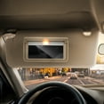thumbnail image 3 of DNA Motoring Tan Factory Style Driver Left Side Sun Visor with Mirror and Vanity Light For 2008 to 2012 Honda Accord, 3 of 6