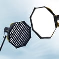 thumbnail image 1 of Softbox Plegable, Para Bowens Mount Octogonal Softbox 19.7in 50 cm 8 Estructura de Costillas Elásastas para Fotogramas, 1 of 7